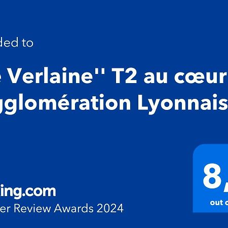"Le Verlaine" T2 Au Coeur De L'Agglomeration Lyonnaise Villeurbanne Luaran gambar