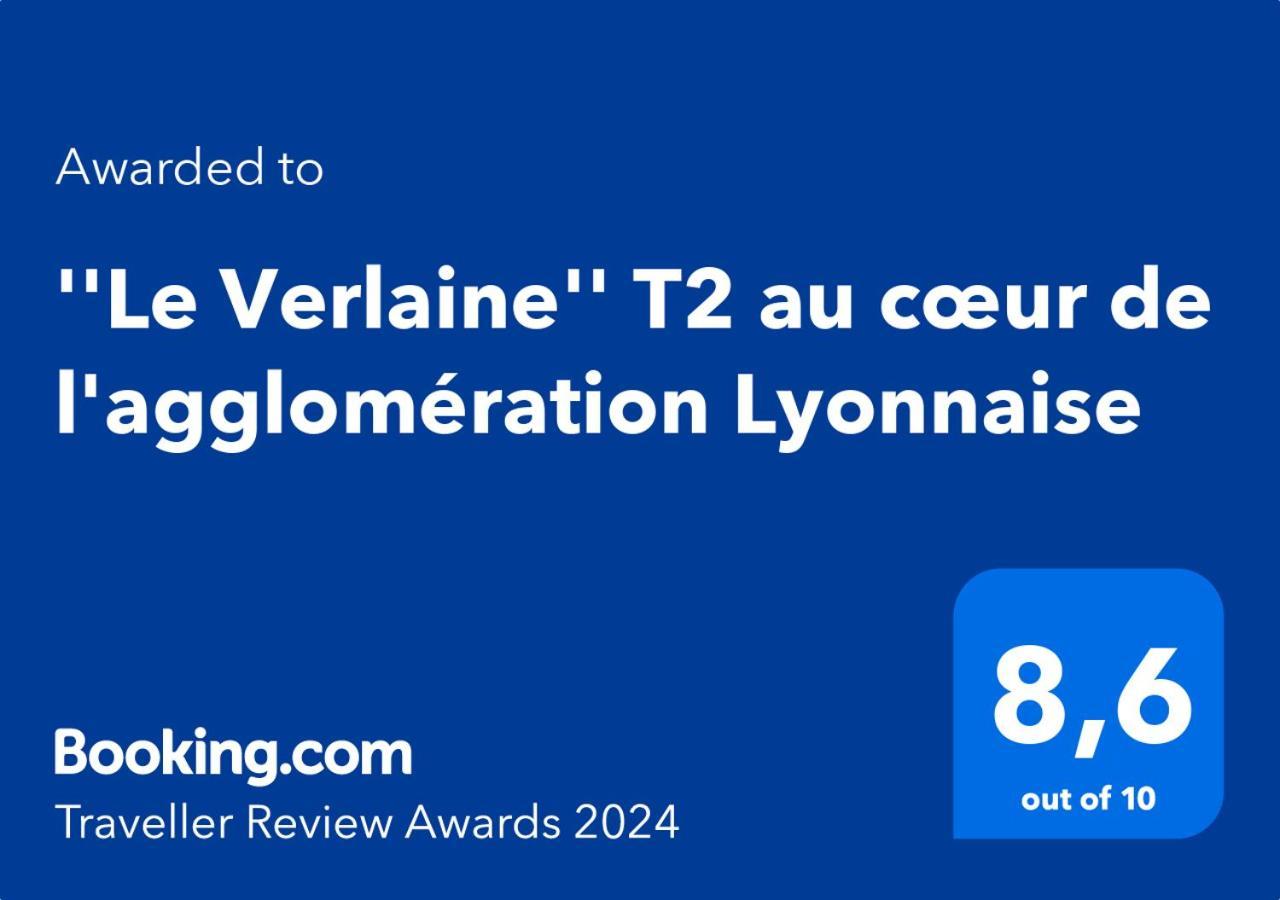 "Le Verlaine" T2 Au Coeur De L'Agglomeration Lyonnaise Villeurbanne Luaran gambar